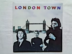 Wings London Town 1978 Capitol SW-11777 Orig 1st US Kendun John Golden Press VG- - Imagen 1 de 10
