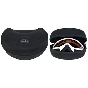 caja protectora de gafas de esquí #Black estuche rígido de EVA con cremallera 