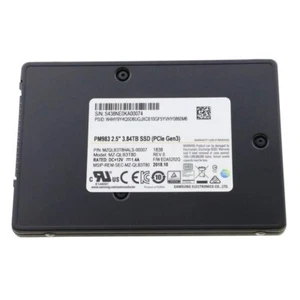 Samsung PM983 3.84TB SSD U.2 NVMe PCIe 2.5" Solid State Drive MZQLB3T8HALS-00007 - Picture 1 of 3