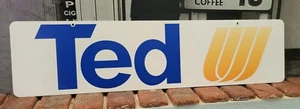 Ted air aluminum display sign  6" x 24" - Picture 1 of 1