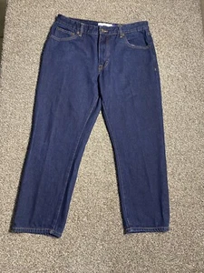 Peter Manning PMNYC Jeans Herren 34x26 (Etikett 35x26) Blau Denim Standard Fit - Bild 1 von 9