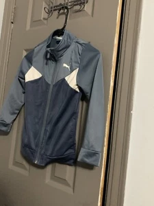 Girl’s Puma Full Zip Track Jacket Size 7 Preowned - Picture 1 of 13