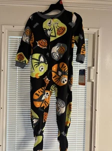 Nightmare Before Christmas Jack Skellington Toddler Footed Pajama PJ’s 2t New - Picture 1 of 3