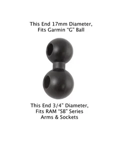RAM Short Adapter, RAM Snap Link to Garmin G-Ball - Picture 1 of 2