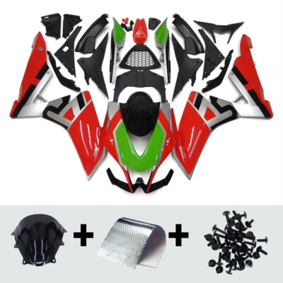 Injection Fairing For Aprilia RSV4 1000 2010 -2015 Silver Red Green ABS Fairings — 第 1/4 张图片