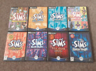 Ensemble packs d'extension Les Sims 1 jeu de base et 7 packs d'extension PC