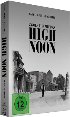 Mediabook HIGH NOON - 12 UHR MITTAGS Cary Cooper & Grace Kelly BLU-RAY + DVD NEU - Bild 1 von 2