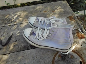CONVERSE ALL STAR MAUVE CLAIR T 37 ABE A 9€ ACH IMM FP com MOND RELAY AFFAIRE - Picture 1 of 8