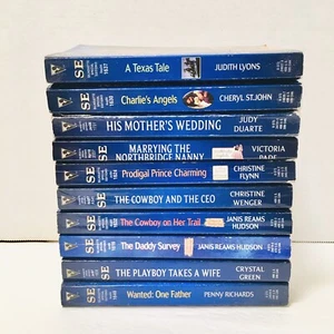 Harlequin Silhouette Books Lot Of 10 - Bild 1 von 7