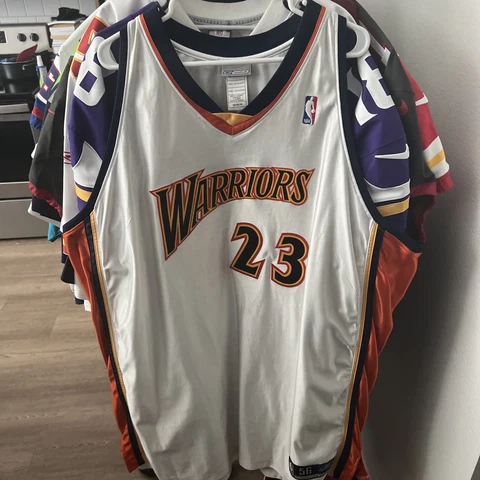 Vintage Reebok JASON RICHARDSON #23 Golden State Warriors Jersey Size 56 3XL Cover