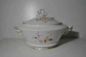 Soupière légumier porcelaine allemande Rosenthal Tirana art déco - Picture 1 of 12