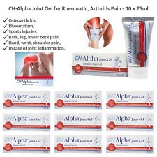 CH-Alpha Joint Gel for Relief of Musculoskeletal Pain 75ml x 10