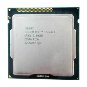 Intel Core i5-2320 3 GHz 4 cores 4 threads SR02L Socket LGA 1155 CPU Processor