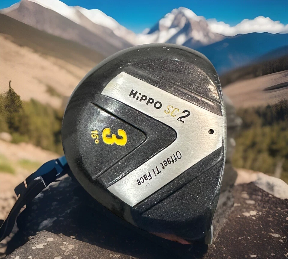 Дерево Hippo SC2 Offset Titanium Face 15° 3 Hippo Powerflex 78 графит 43,5 дюйма для правосторонней стойки - Изображение 1 из 4