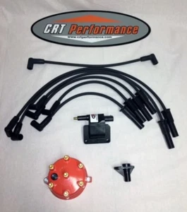 JEEP YJ TJ WRANGLER 4.0L 45K IGNITION TUNE UP UPGRADE KIT ORANGE 1994-1997 - Picture 1 of 4