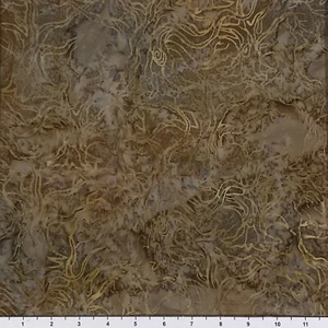 14 Yards Bolt Robert Kaufman Artisan Batik Live Oaks Tawny Fabric 100% Cotton - Picture 1 of 2