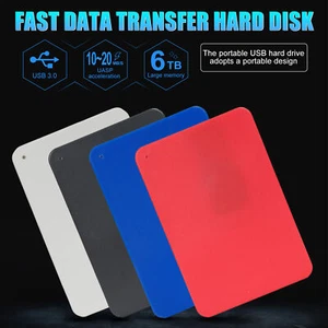 1/2/4/6/8/10/12TB USB SSD High-Speed externe Festplatte kompatibel mit Handy &PC - Afbeelding 1 van 36
