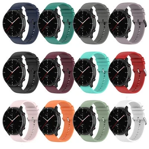 Correa de silicona de 22 mm correa de reloj deportivo para Amazfit GTR3 GTR2 GTR3 pro GTR 2e GTR - Imagen 1 de 24