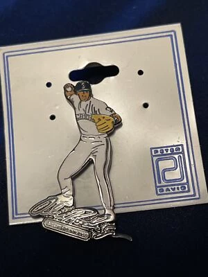 Seattle Mariners Alex Rodriguez “A-ROD” Diecut Pin MLB Peter David  VINTAGE - Image 1 of 2
