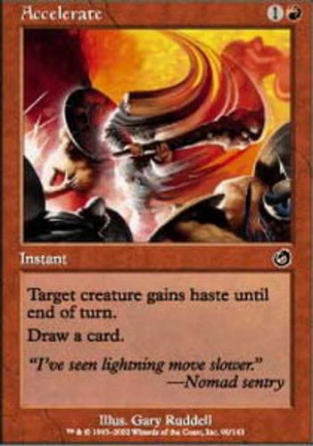4x Accelerate ~ Lightly Played Torment MTG Magic x4 4 UltimateMTG Playset Red Ca - Image 1 of 1