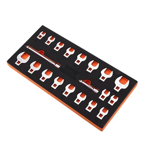 VEVOR Jeu de Clés à Patte d’Oie 20PCs Entraînement 3/8" SAE et Métrique Outil - Imagen 1 de 12