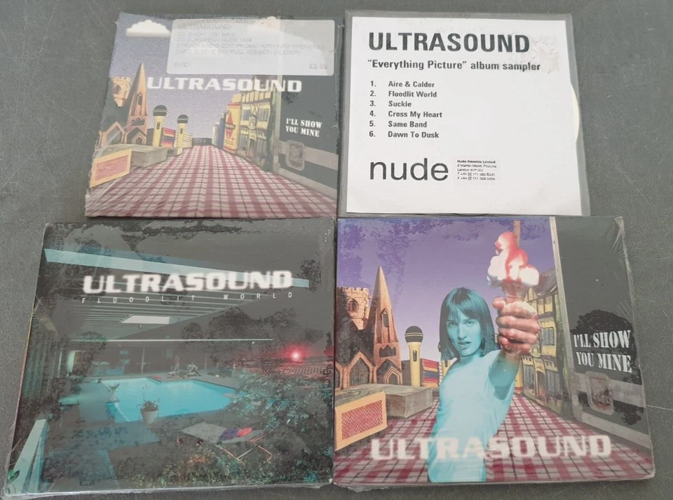 JOB LOT OF 4 X Ultrasound CDS - 1 PROMO - I'll Show You Mine EP Foto 1 de 1
