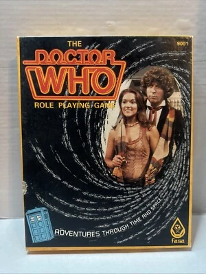 The Doctor Who Role Playing Game 9001 FASA 1985 Complete Set Tardis BBC - Image 1 of 4