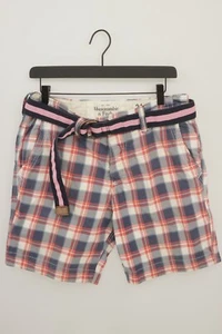 Men Abercrombie & Fitch Shorts Belted Summer Cotton 31 W31 S XMT951 - Picture 1 of 10