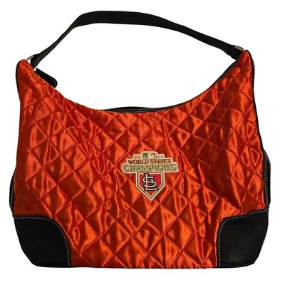 Cartera de mano de satén de los Cardenales de San Luis para mujer MLB 2011 Campeones de la Serie Mundial Foto 1 de 4