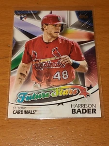 CARDINALS HARRISON BADER 2018 TOPPS FUTURE STARS #FS-43 ROOKIE CARD RC - Picture 1 of 1