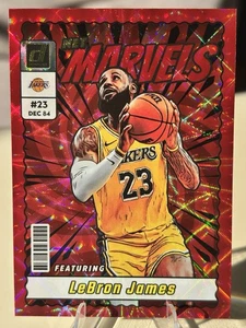 2023-24 Panini Donruss - Net Marvels LeBron James #9 Red - Picture 1 of 10