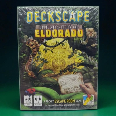 Deckscape The Mystery of El Dorado Card Game Pocket Escape Room NEW Multiplayer - Image 1 of 4