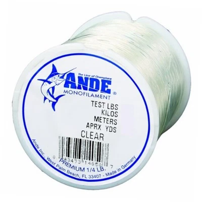  Línea de monofilamento premium con prueba de 300 libras, transparente, carrete de 0,25 libras (33  Foto 1 de 4