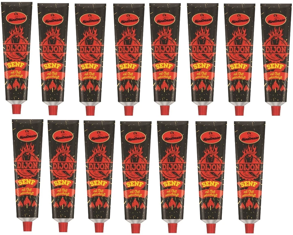 Händlmaier Dijon Senf Superscharf  15 x 200ml Tube im Originalkarton - Bild 1 von 1