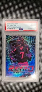 PSA 8 2022 Panini Spectra Michael Vick Retro Spectacle SSP - Picture 1 of 2