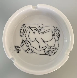 Picasso Friedenstaube - Aschenbecher Ashtray - 1998 - Succession Picasso - Bild 1 von 5