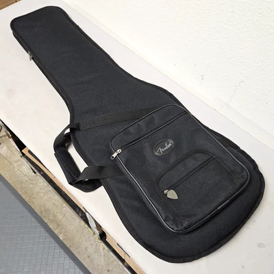 2012 Fender Strat Tele Deluxe Padded Gig Bag Stratocaster Telecaster Guitar Case - Image 1 of 4
