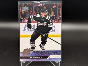 2023-24 Upper Deck Series 1 LUKE HUGHES #248 Young Guns RC - Bild 1 von 2