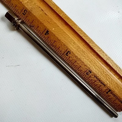 Leedy 1+10-24 Nickel 4 7/8"Tension T-Rod Snare/Tom Drum Vintage 20s Indianapolis - Image 1 of 4