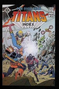 DC COMICS THE OFFICIAL TEEN TITANS INDEX Nº 5 Diciembre 1985 - Imagen 1 de 5