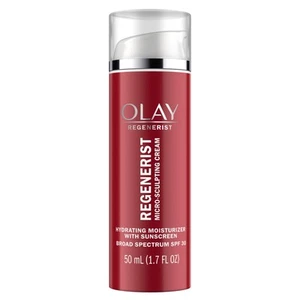 Olay Regenerist Micro Sculpting Cream SPF 30 Anti Aging Face Moisturizer 1 7oz - Picture 1 of 8