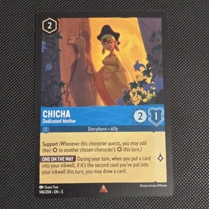 Chicha - Dedicated Mother 146/204 Rare Shimmering Skies Disney Lorcana Non Foil - Picture 1 of 2