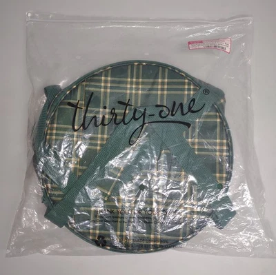 Thirty-One 可扩展隔热冷藏袋常绿格子 — 第 1/4 张图片