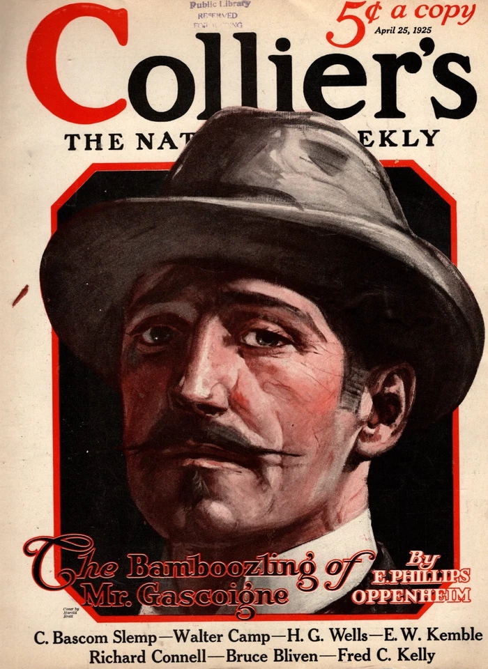 1925 Collier's April 25 - Your dog's mind; Faithful baseball Fans; Morals Foto 1 de 1