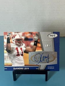 DeAndre Levy 2009 HIT Auto Autograph Silver Parallel Rookie RC Wisconsin - Bild 1 von 2