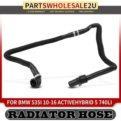 Radiator Coolant Hose for BMW F07 F10 740Li 535i xDrive 740i Lower 17127583175 - Image 1 of 4