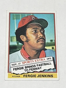 1976 Topps Baseball Traded #250T - Fergie Jenkins - Boston Red Sox - Picture 1 of 2