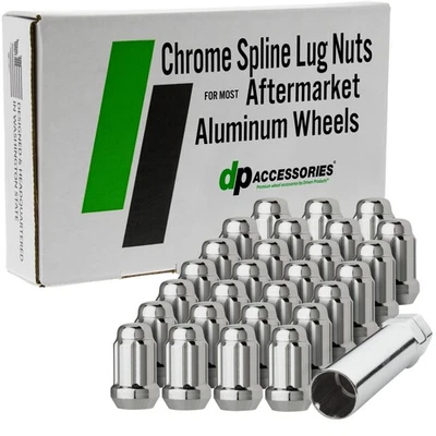 Chrome Lug Nuts for 1996-2004 Nissan Pathfinder with Aftermarket Wheels - Image 1 of 4