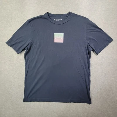 Travis Mathew T Shirt Mens Large Navy Solid Crew Neck Casual Logo - Image 1 of 4