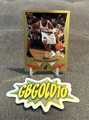 2004-05 Topps Gold/99 Derek Anderson #109 Foto 1 de 3